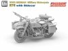 Freedom 16005 R75 with Sidecar WWII German Motorcycle 1/16